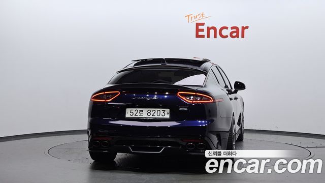 Kia Stinger из Кореи Encar