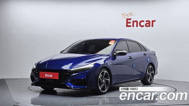 Hyundai AVANTE 1.6 Turbo N Line Sport — пробег 43 818 км — фото 1 из 5