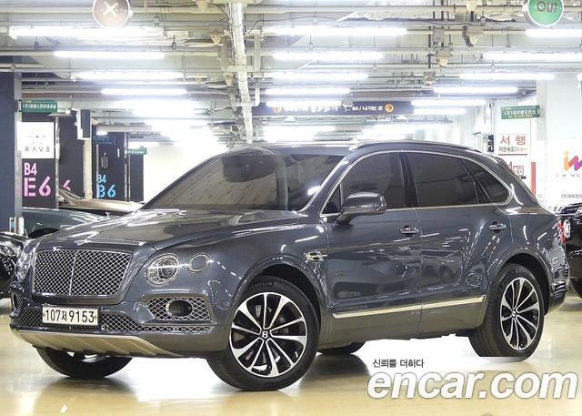 Bentley Bentayga из Кореи Encar