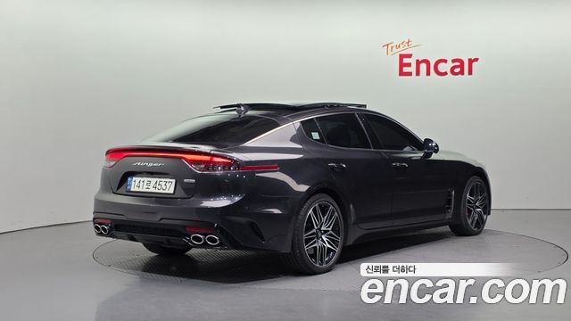 Kia Stinger из Кореи Encar