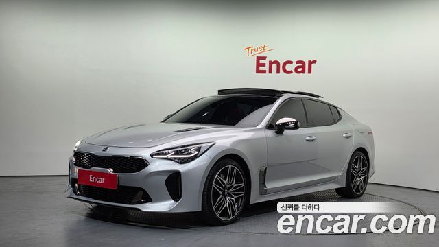 Kia Stinger из Кореи Encar