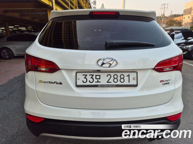 Hyundai Santafe Diesel(e-VGT) 2.2 4WD Exclusive Special — пробег 124 381 км — фото 4 из 5