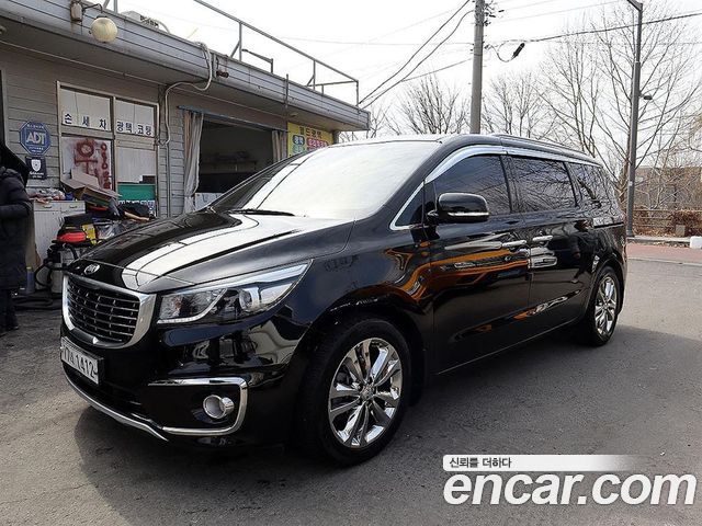 Kia Carnival из Кореи Encar