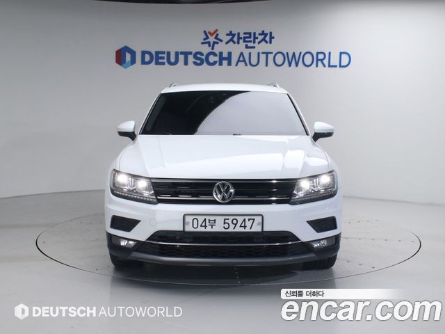 Volkswagen Tiguan из Кореи Encar