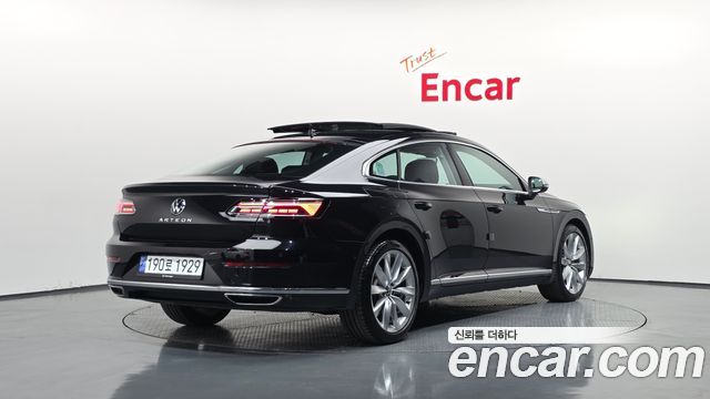 Volkswagen Arteon из Кореи Encar
