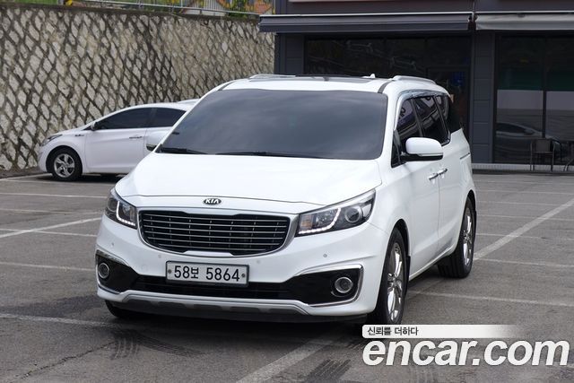 Kia Carnival из Кореи Encar