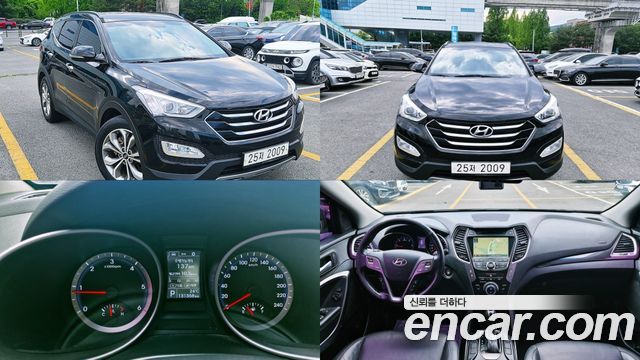 Hyundai Santafe из Кореи Encar