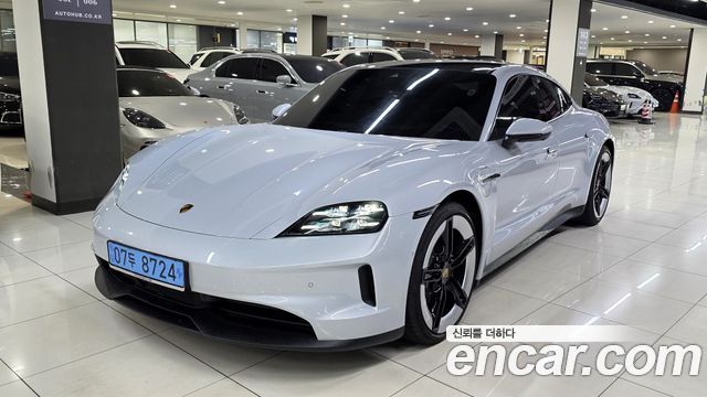Porsche Taycan из Кореи Encar
