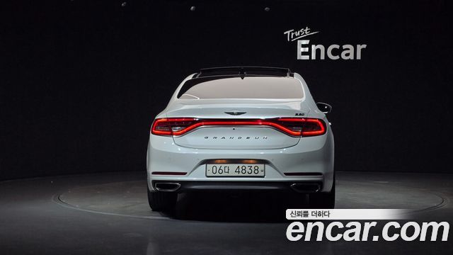 Hyundai Grandeur из Кореи Encar