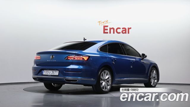 Volkswagen Arteon из Кореи Encar