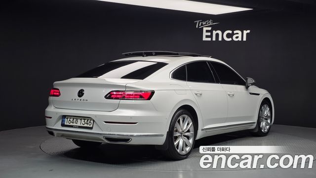 Volkswagen Arteon из Кореи Encar