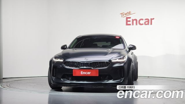 Kia Stinger из Кореи Encar