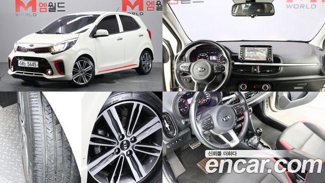 Kia morning из Кореи Encar