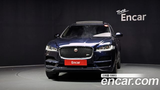 Jaguar F-PACE из Кореи Encar