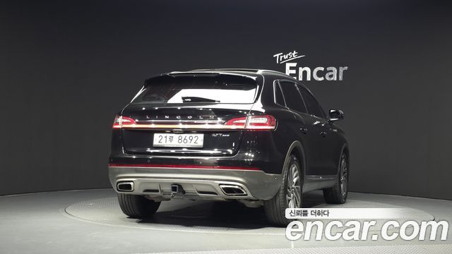 Lincoln Nautilus из Кореи Encar