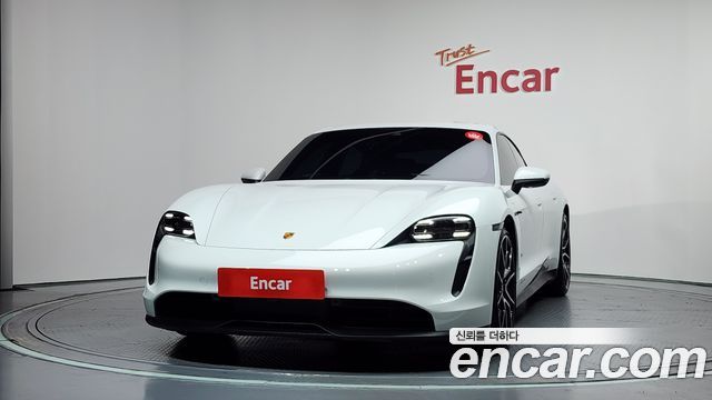 Porsche Taycan из Кореи Encar