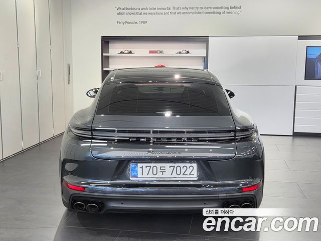 Porsche Panamera из Кореи Encar
