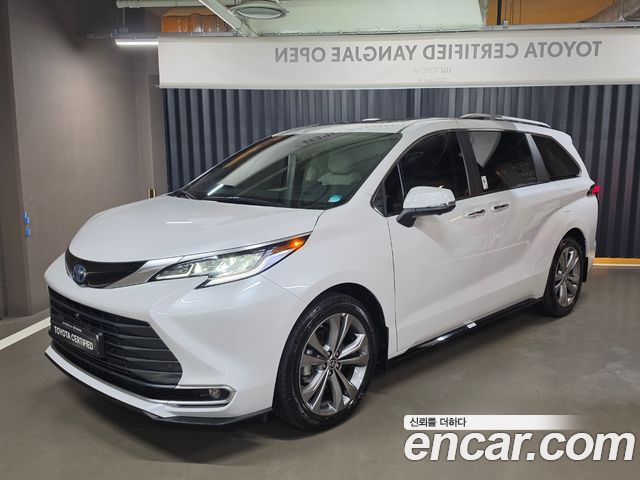 Toyota Sienna из Кореи Encar