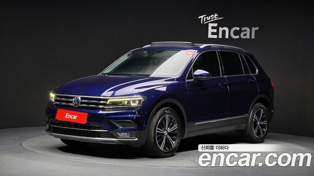 Volkswagen Tiguan из Кореи Encar
