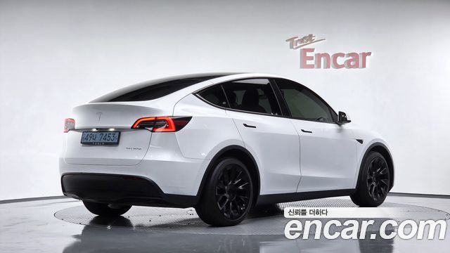 Tesla Model Y из Кореи Encar