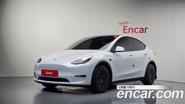 Tesla Model Y из Кореи Encar