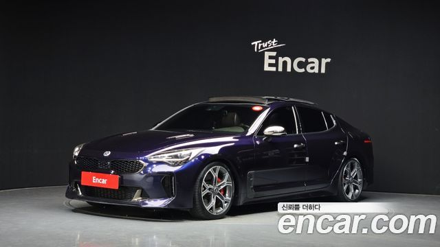 Kia Stinger из Кореи Encar
