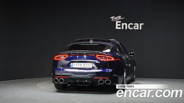 Kia Stinger из Кореи Encar