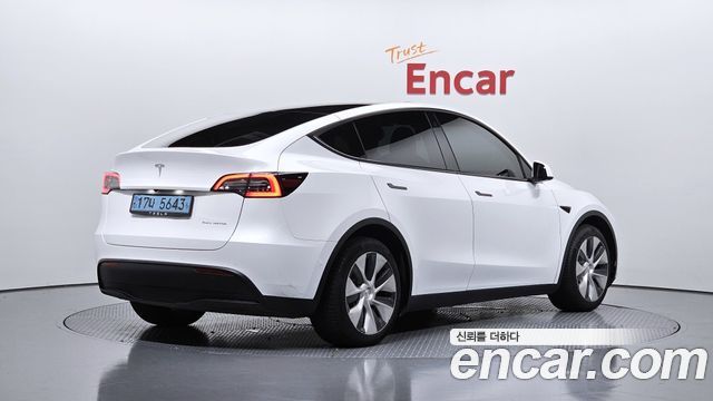 Tesla Model Y из Кореи Encar