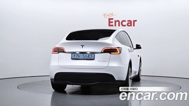 Tesla Model Y из Кореи Encar