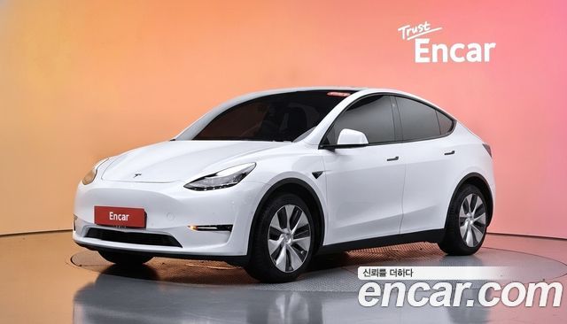 Tesla Model Y из Кореи Encar