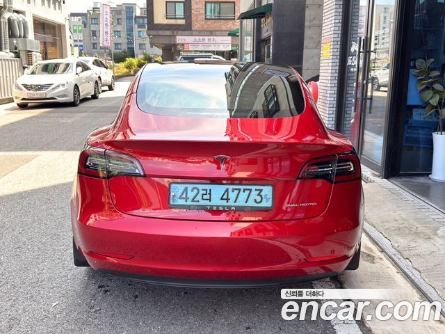 Tesla Model 3 из Кореи Encar