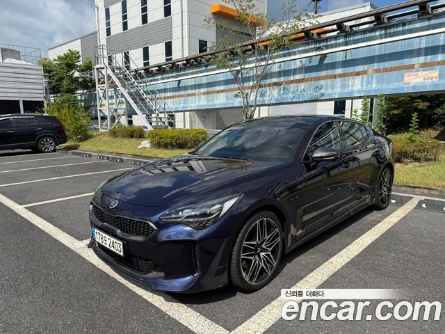Kia Stinger из Кореи Encar