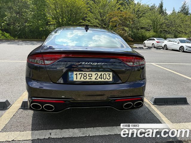 Kia Stinger из Кореи Encar