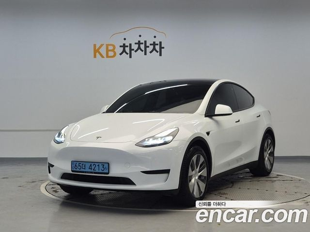 Tesla Model Y из Кореи Encar