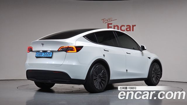 Tesla Model Y из Кореи Encar