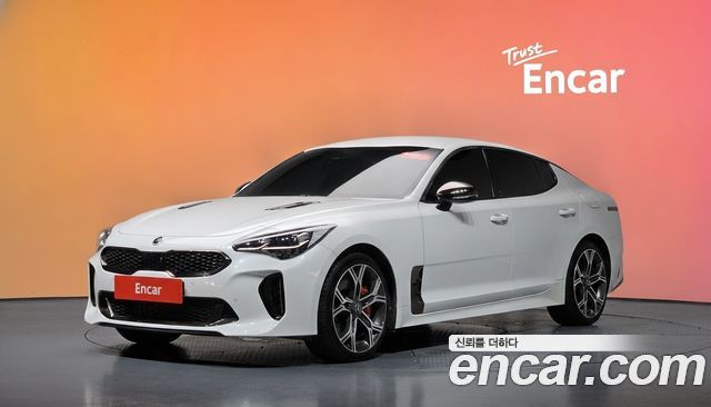 Kia Stinger из Кореи Encar
