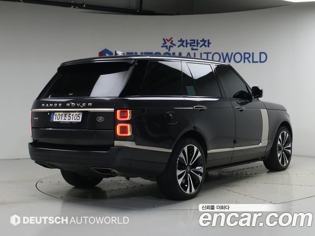 Land Rover Range Rover из Кореи Encar