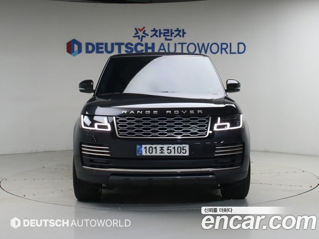 Land Rover Range Rover из Кореи Encar