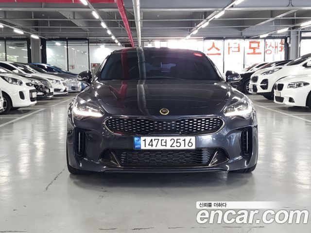 Kia Stinger из Кореи Encar