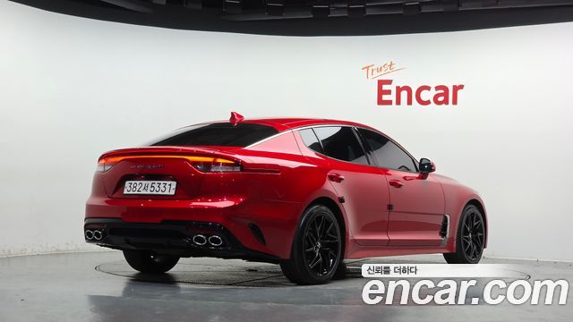 Kia Stinger из Кореи Encar
