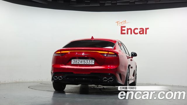 Kia Stinger из Кореи Encar