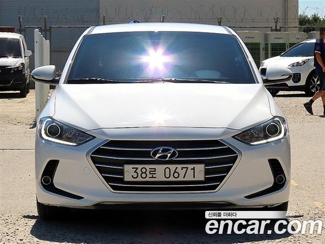 Hyundai AVANTE из Кореи Encar