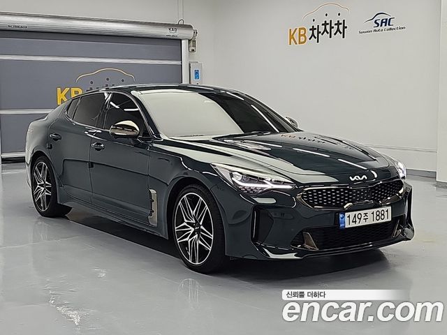 Kia Stinger из Кореи Encar