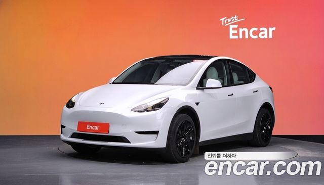 Tesla Model Y из Кореи Encar
