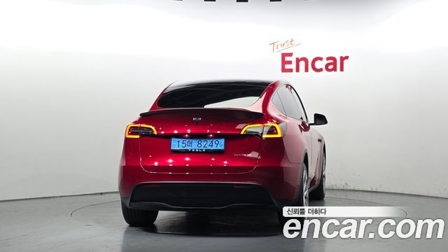 Tesla Model Y из Кореи Encar
