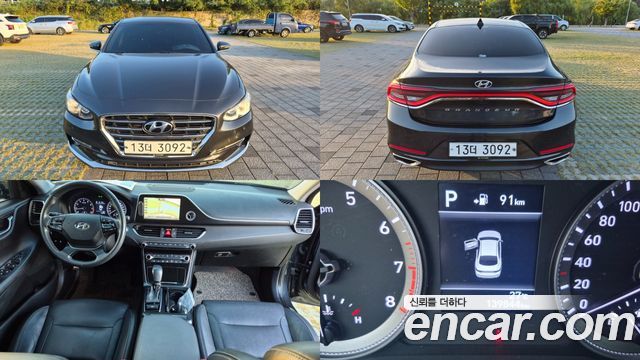 Hyundai Grandeur из Кореи Encar