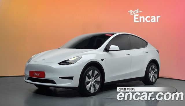 Tesla Model Y из Кореи Encar
