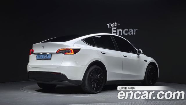 Tesla Model Y из Кореи Encar
