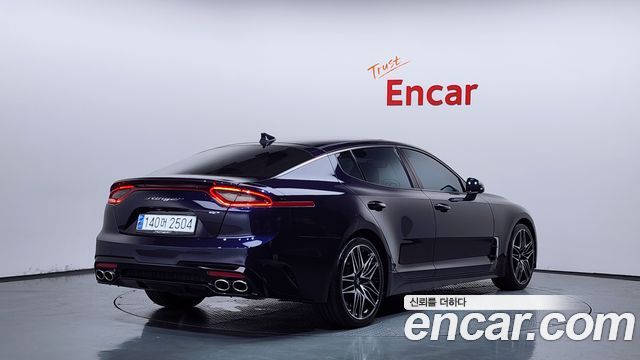 Kia Stinger из Кореи Encar