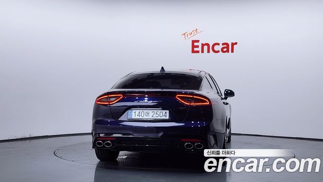 Kia Stinger из Кореи Encar